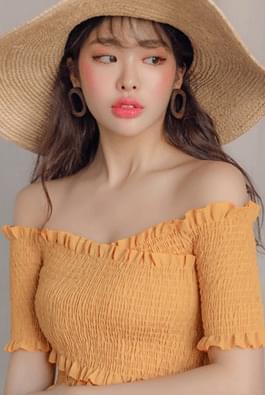 Cross Bending Top _Yellow