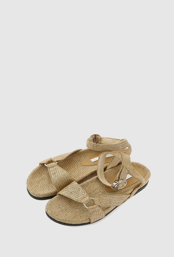 Bubble strap sandals