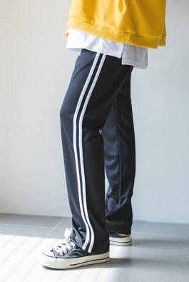 줄라인끈밴드팬츠