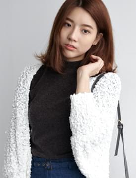 Boucle soft bolero (size : free)