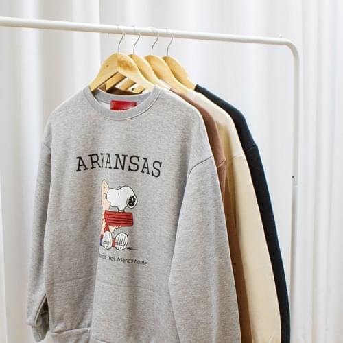 Charlie Snoopy Man-To-Man Tee