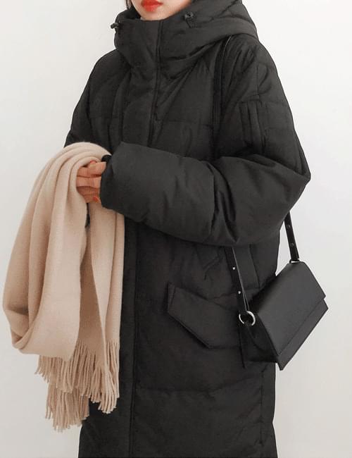 티스덕다운롱패딩