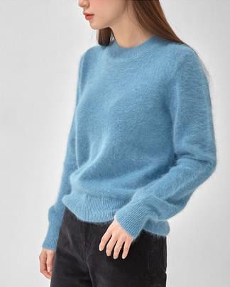 notable angora knit