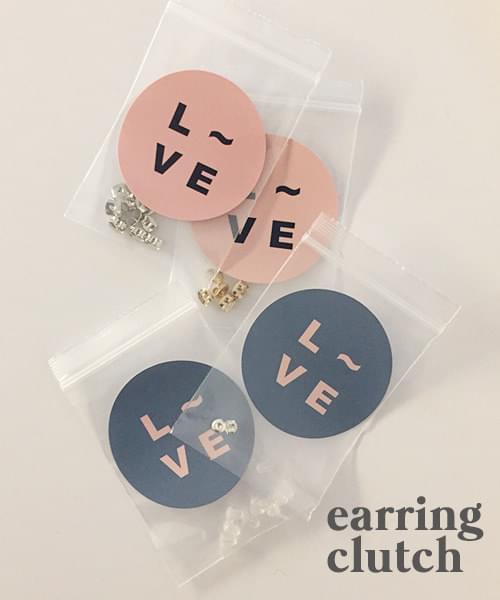 earring clutch(3type)