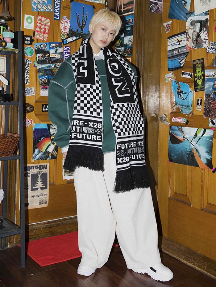 corduroy wide balloon pants - UNISEX