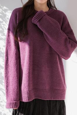 Picky round knit