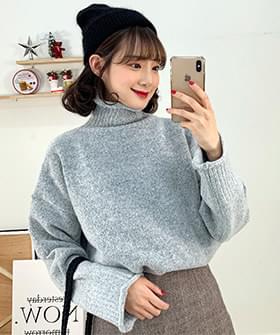 돌돌포송니트