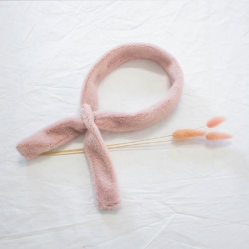 Soft mink muffler