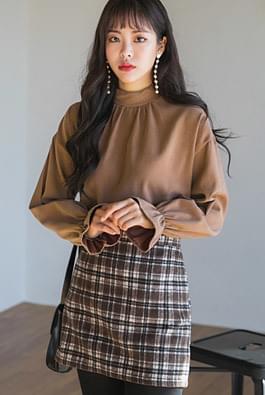 Draping blouse
