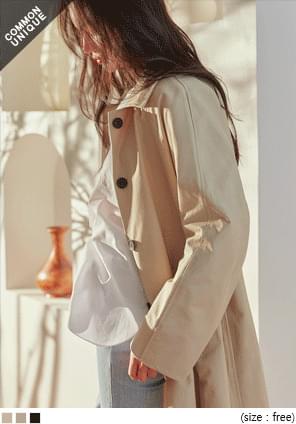 MATTE RAGLAN TRENCH MAC COAT