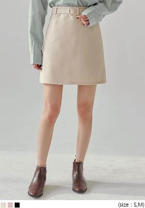 RUMI WRAP BELT SET MINI SKIRT