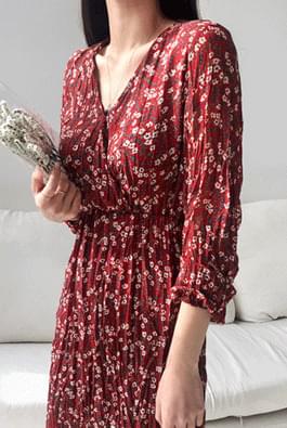 Wrinkle twig dress