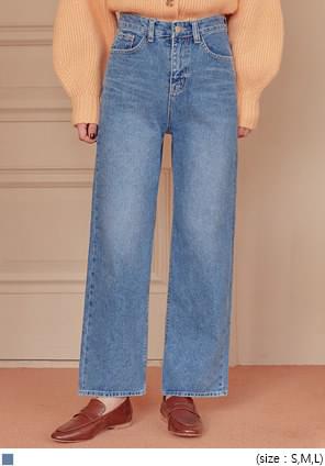 BUD STRAIGHT WIDE DENIM PANTS