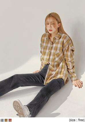 VINTAGE COLOR MIX CHECK SHIRTS