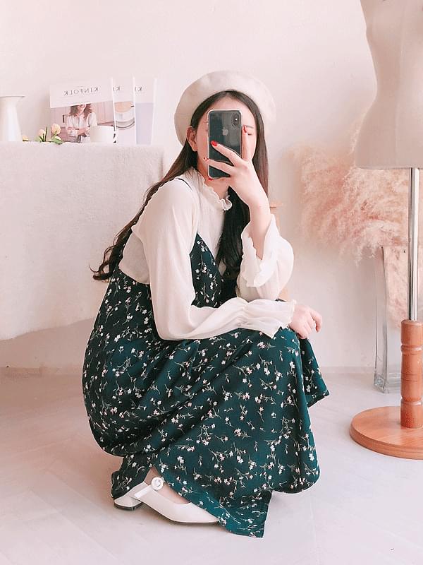 Dorothy floral navy dress