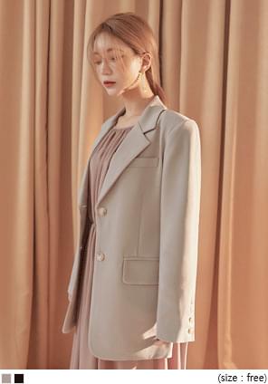 MEANS BACK BELT SINGLE JACKET