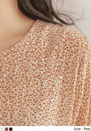 MAELL FLORAL CREASE LONG OPS