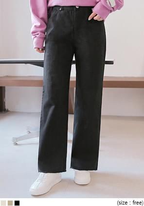 RAVE BANDING COTTON PANTS