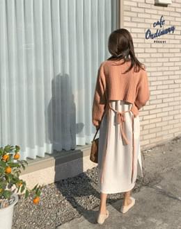 Round crop knit