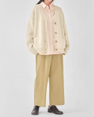 latte loose cardigan