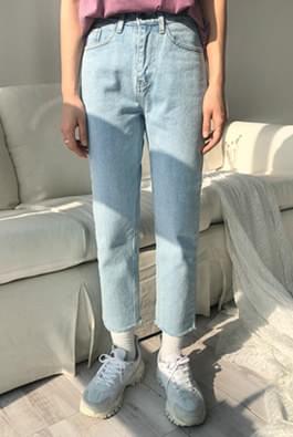 Film denim pants
