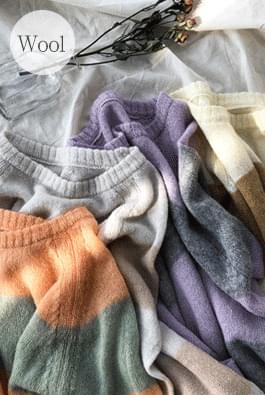 Sky Alpaca Knit