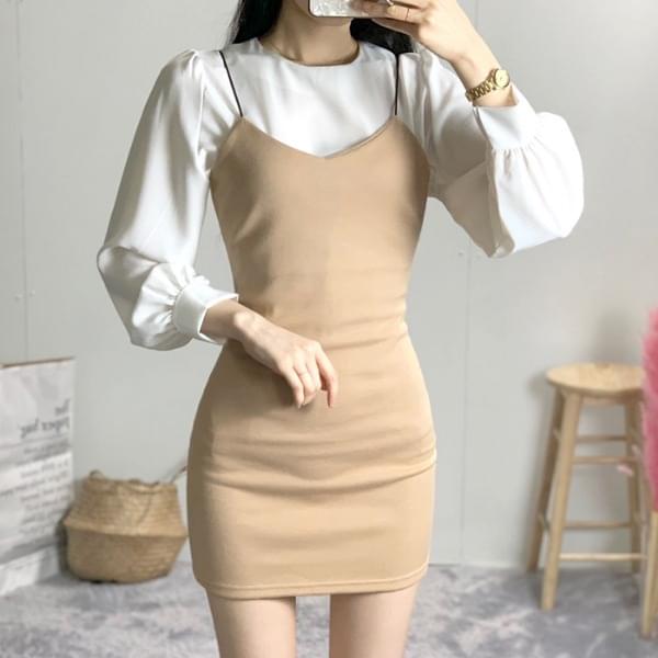 Plain Thai bustier dress