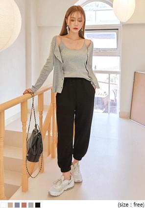 READY SLIM GOLGI CARDIGAN SET