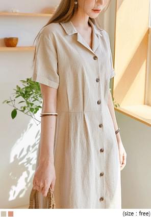 PASTON LINEN COLLAR PINTUCK OPS