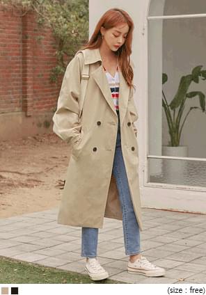 TWIG RAGLAN TRENCH COAT