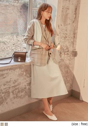 REDEN CHECK SINGLE JACKET