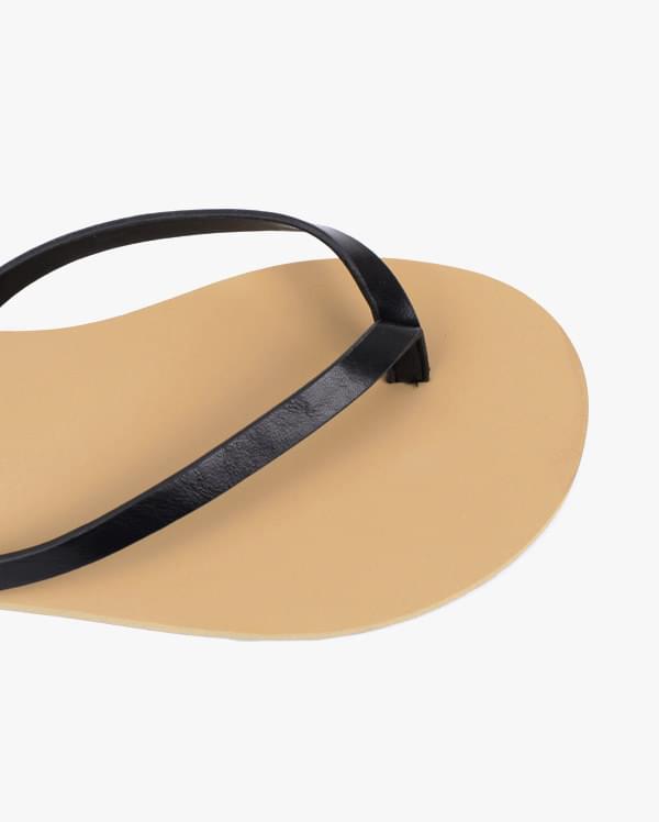 simple colorful line slipper (s, m, l)