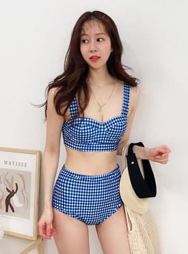 블루체크하이비키니