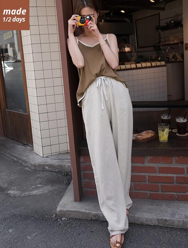High West Maxi Long Linen Pants 長褲