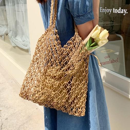Rattan net bag