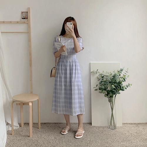 비올라체크원피스