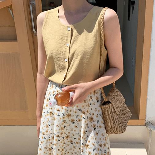 Two-buttoned nail blouse