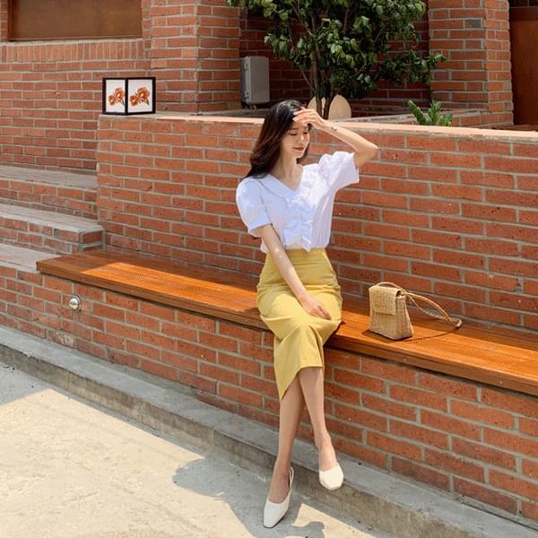 Mori Frill Blouse