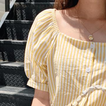 Heinlein striped blouse