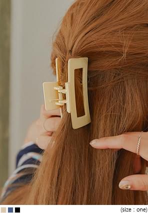 FILEN SQUARE GLOSS HAIR CLIP