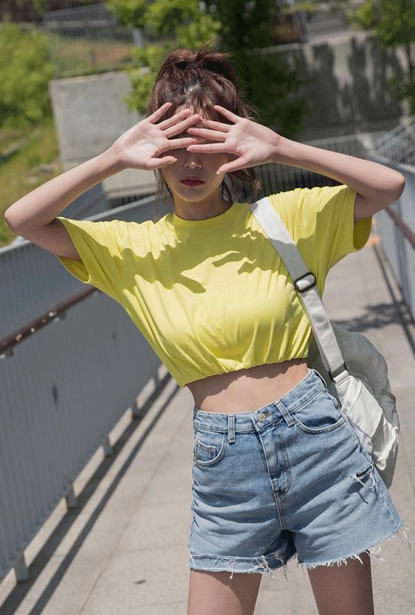 Bending Crop Tees