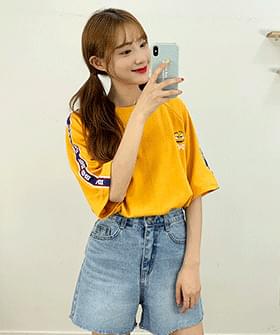 엔엠테이프반팔T