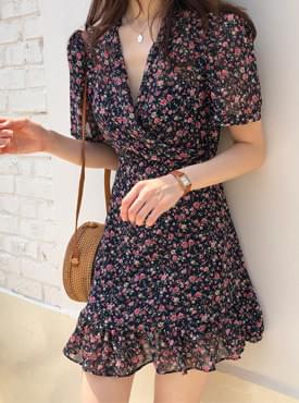 Rose Bebe Chiffon Dress