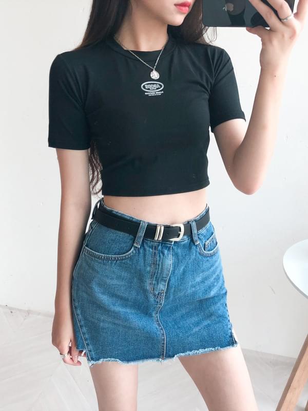 ABODE Cropped Tee