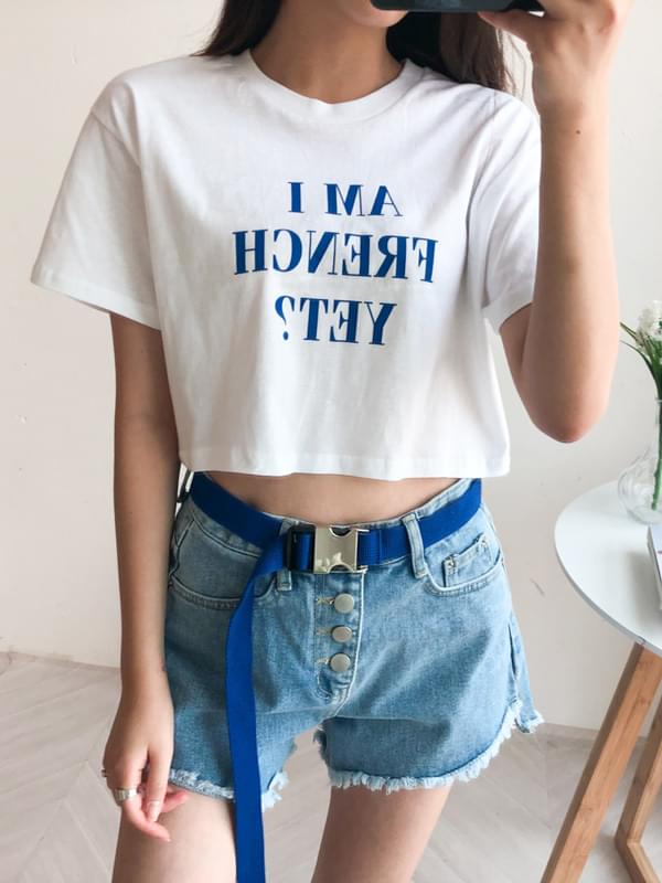 French Crop T-shirt