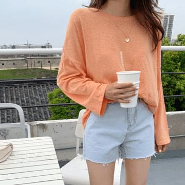 Welling Linen Long Sleeve T-shirt