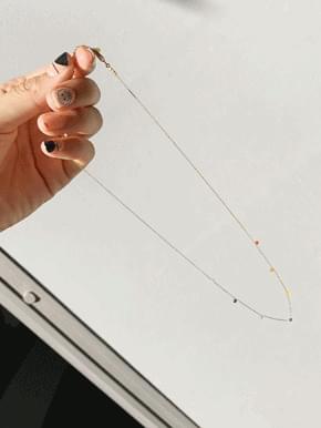 레인보우 목걸이