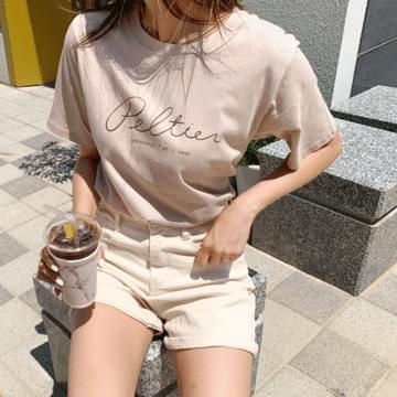 Peltier Lettering T-shirt