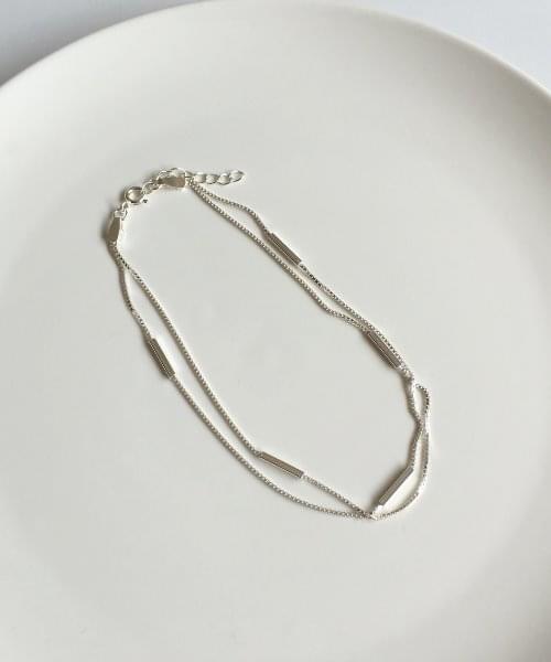 two square anklet