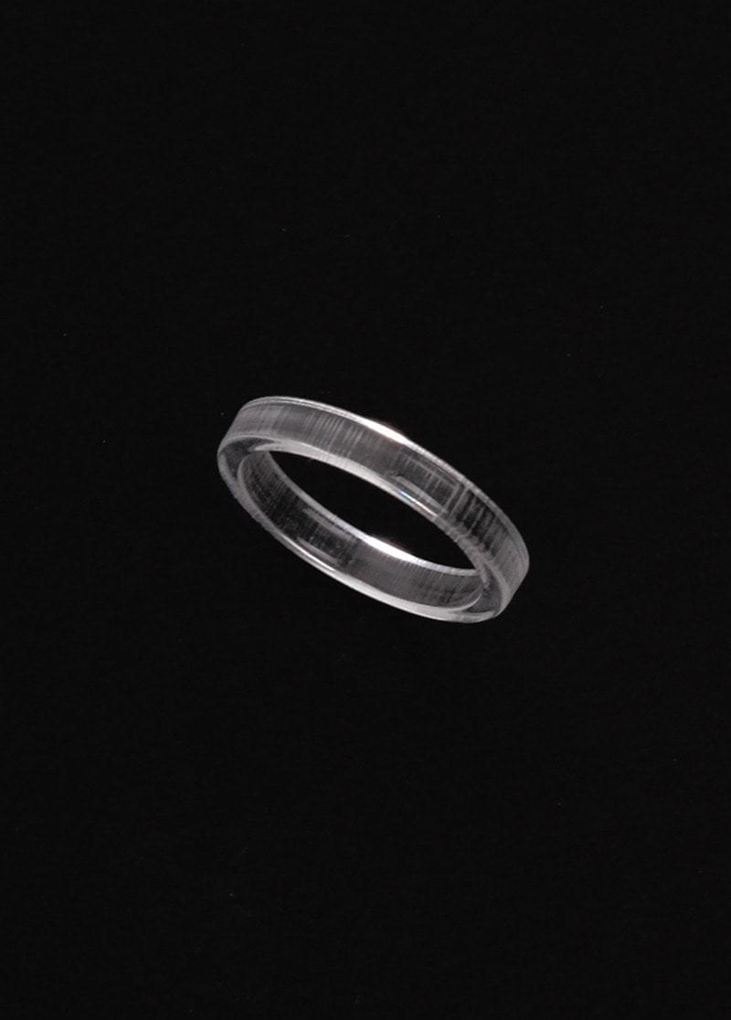 clear simple ring